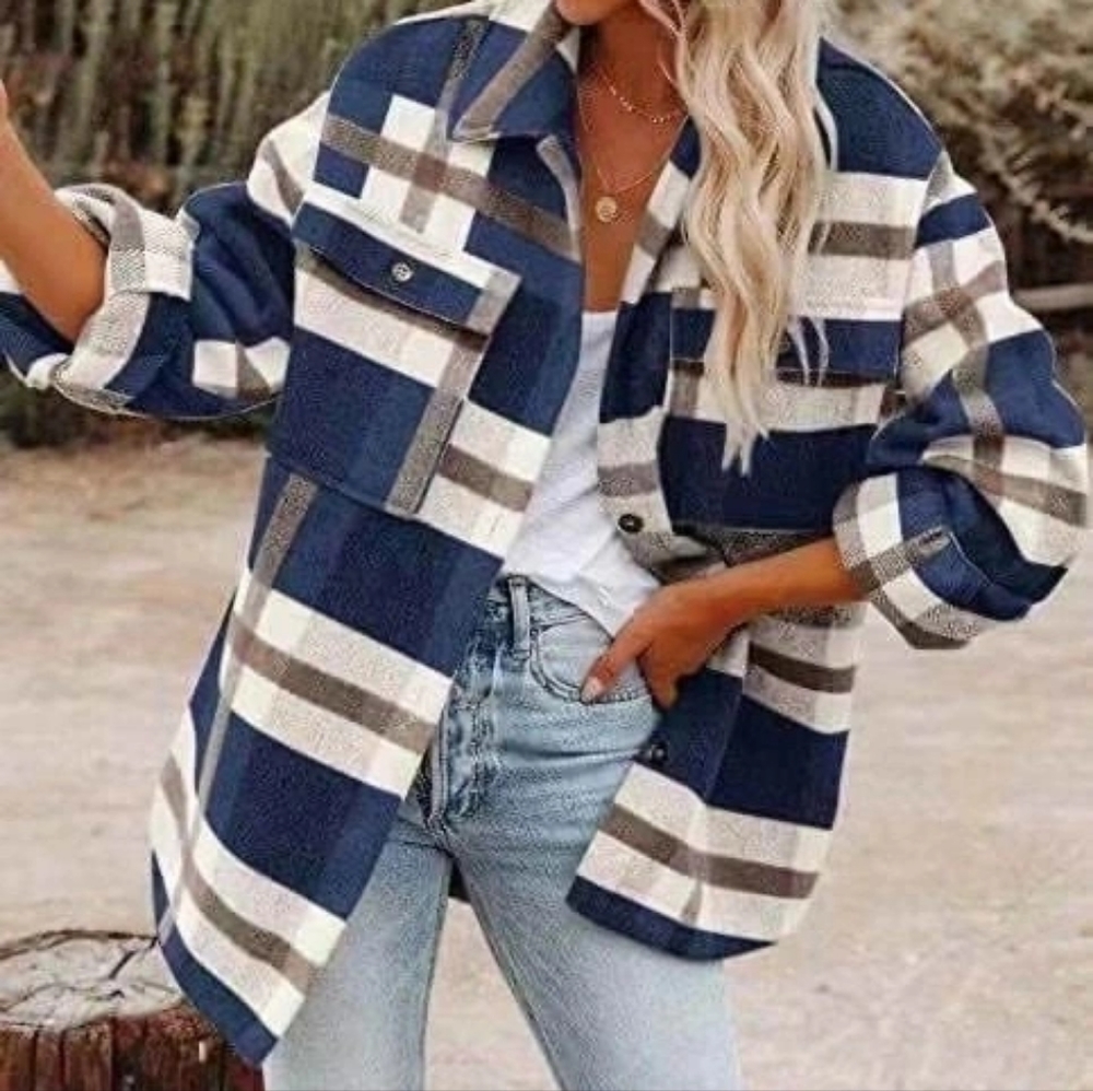 Flannel Plaid Jacket